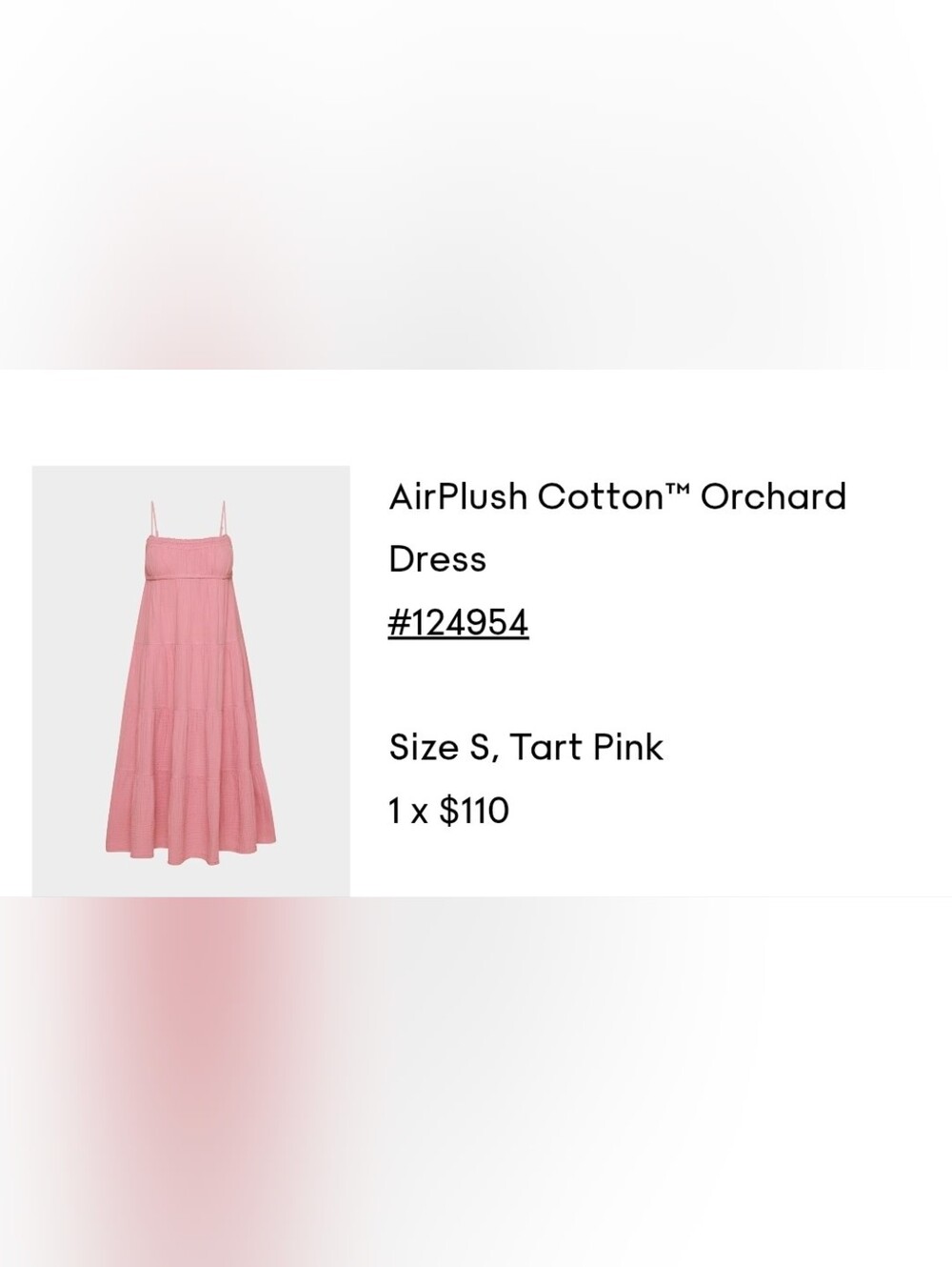 Aritzia Dress - Tart Pink